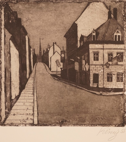 Die Alaunstrasse (Körnig Hans)