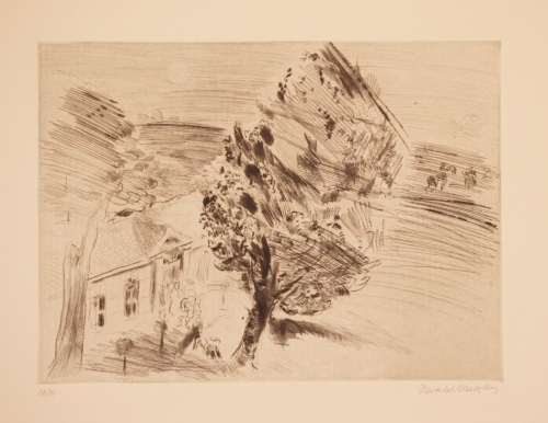 Bl.1 Bei Gott ich muß doch sehn, wie weit er's treibt ! (Metzkes Harald)