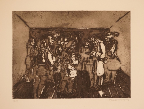 Bl.5 Ich nehm's auf meine Kappe. Folgt mir Brüder ! (Metzkes Harald)