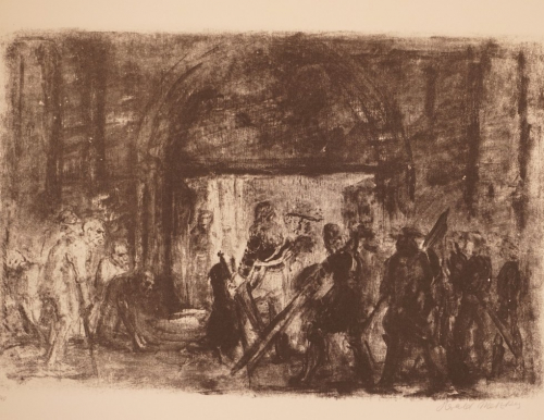 Bl.9 Bringt ihn nach Fehrbellin, ins Hauptquartier, und dort … (Metzkes Harald)