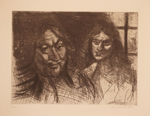 Bl.16 Nun sieh,jetzt schenktest du das Leben mir ! (Metzkes Harald)