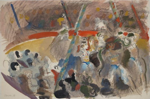 Zirkusszene (Metzkes Harald)