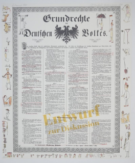Grundrechte Entwurf 1848 (Butzmann Manfred)