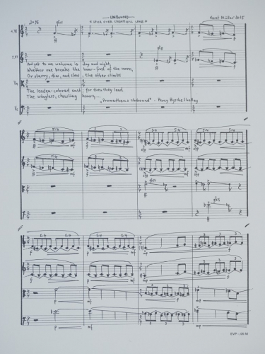 Notenblatt unbound (Müller Knut)