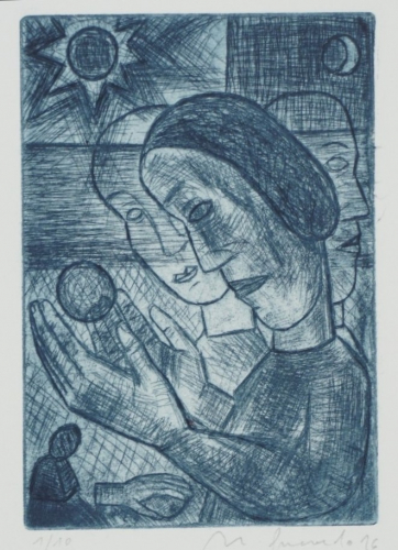 o.T. Paar mit Kugel (Quevedo Nuria)