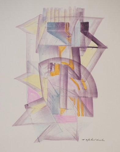 o.T. abstrakte Komposition (Schubert-Deister Werner)