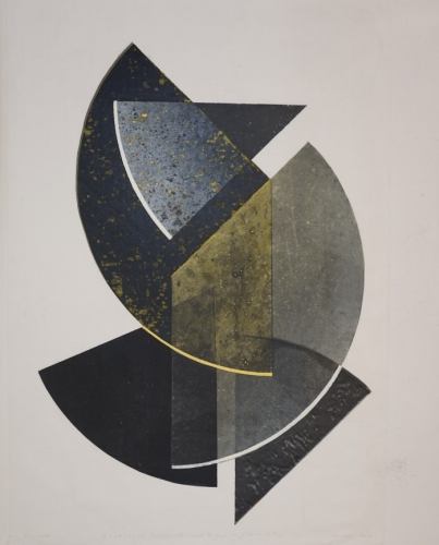 2 x 2 + 3 + 2 x 6 sechzehntel Bögen in gelb und weiß (Werdin Susanne)