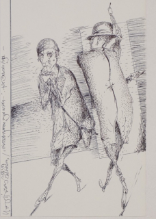 einzeln gehen, egal wohin (Hirsch Karl-Georg)