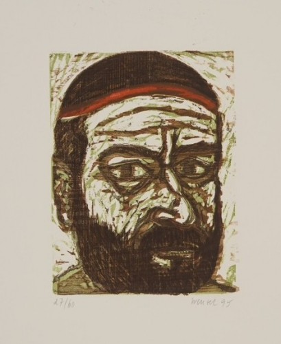Bl.1 Selbstportrait (Wenzel Jürgen)