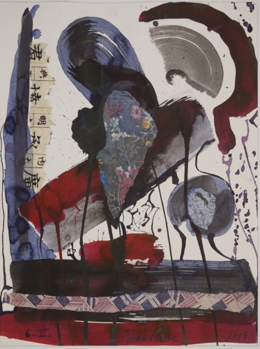 Erinnerung an Kyoto  (Strawalde)