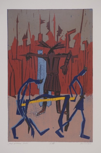 Bl.20 Auf goldenem Schild (Zaumseil Peter)