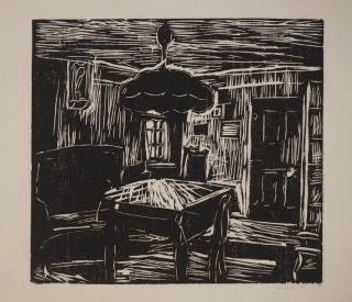o.T.  (Zimmerinterieur) (Hänsch Wolfram)