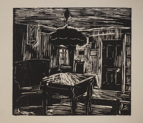 o.T.  (Zimmerinterieur) (Hänsch Wolfram)