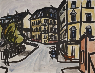 Straße in Plagwitz (Petersdorff Gudrun)