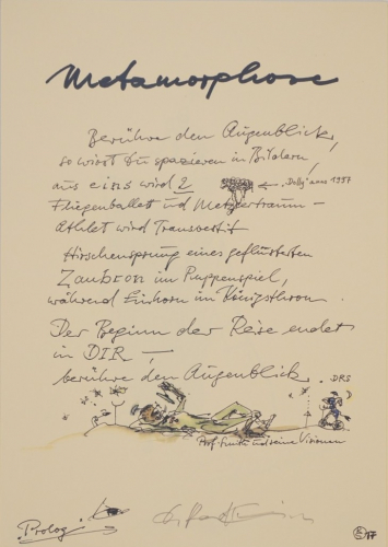 Prolog Metamorphose (Ranft-Schinke Dagmar)
