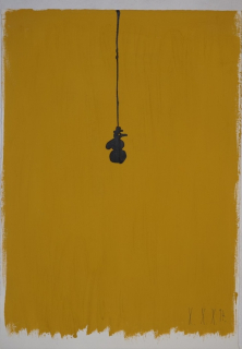 o.T. (Hängender Schneemann) (Osten Osmar)
