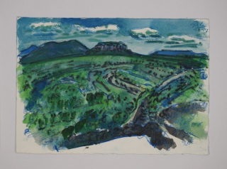 Landschaft in Dänemark  (Giebe Hubertus)