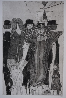 o.T. 5 Damen mit Kind (Janssen Horst)