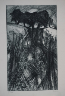 Weg bei Tiefengruben (Schüler Gottfried)