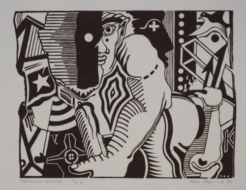 Martialische Figuren (Götze Wasja)