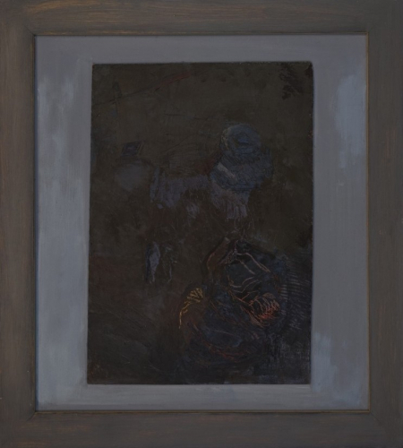 Stillleben mit Frucht und Blättern (Wittig Werner)