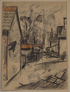 Straße in Dippoldiswalde (Wigand Albert)