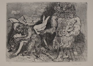 Zur Odyssee. Hephaistos, Abes und Aphrodite (John Joachim)