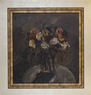 o.T. Blumenstrauß mit Vase (Lessig Leo)