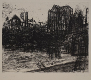 o.T. Stadlandschaft (Schimansky Hanns)