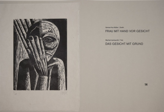 Frau mit Hand vor Gesicht (Müller Gerhard Kurt)