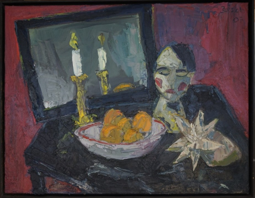 Stilleben mit Spiegel (Zech Silvio)