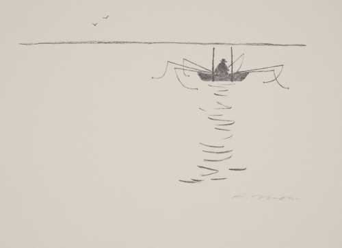 o.T. (Angler) (Mohr Arno)