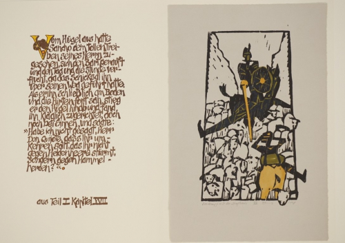 Bl.8 Der Kampf mit der Schafherde (Zaumseil Peter)