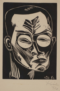 o.T. Selbstbildnis 1920 (Felixmüller Conrad)