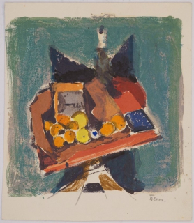 Stilleben mit Orangen (Heuer Joachim)