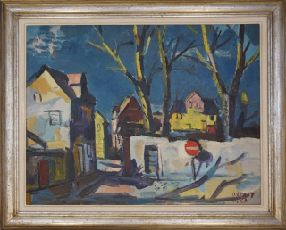 Sonne in enger Gasse  (Ortelt Karl)