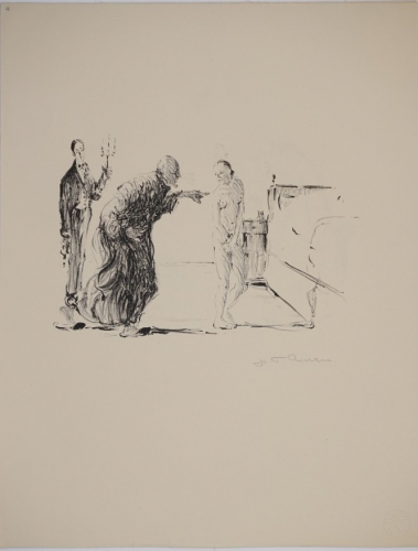 Diener, Herr, Nacktes Mädchen (Richter Hans Theo)