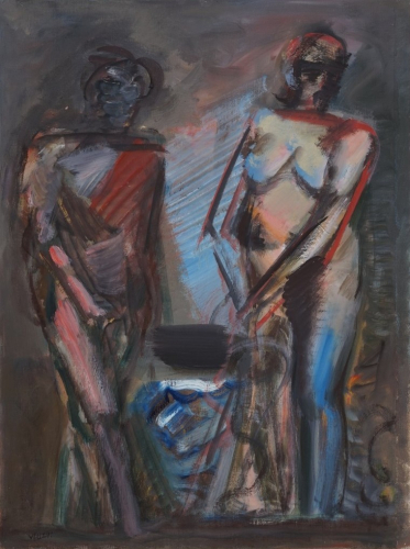 Paar am Strand (Vent Hans)