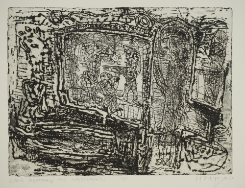 ÜBER BRETTERN AUF GESCHLAGEN  (Meyer Horst Peter)