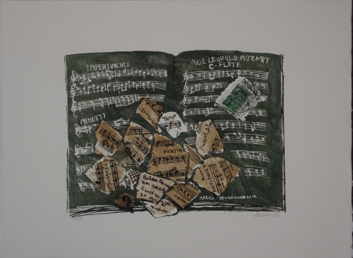 Bl.1 Das Notenblatt (Metzkes Harald)