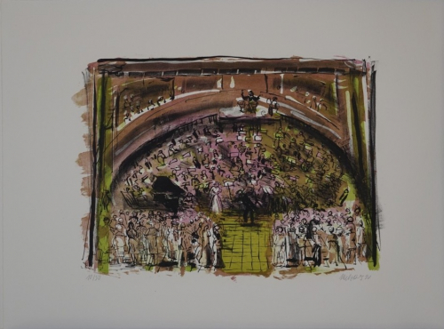 Bl.6 Das Orchester (Metzkes Harald)