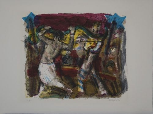 Bl.7 Die Schlangentänzerin (Metzkes Harald)