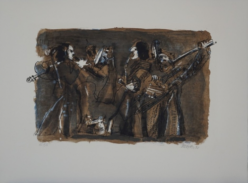 Bl.8 Das Ständchen (Metzkes Harald)