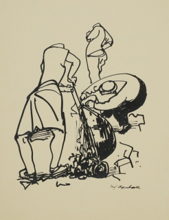 Trümmerarbeiter (Hegenbarth Josef)