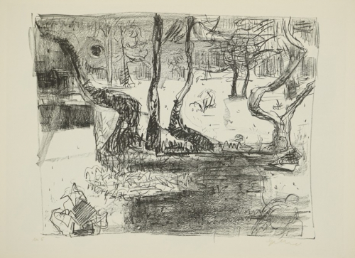 Bl. 5 Schlossgraben im Winter (Goltzsche Dieter)